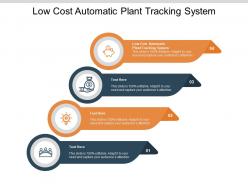 Low cost automatic plant tracking system ppt powerpoint presentation file pictures cpb