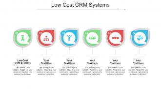 Low Cost CRM Systems Ppt Powerpoint Presentation Ideas Slideshow Cpb