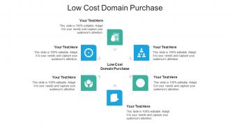 Low cost domain purchase ppt powerpoint presentation infographics samples cpb