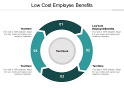 Low cost employee benefits ppt powerpoint presentation gallery information cpb