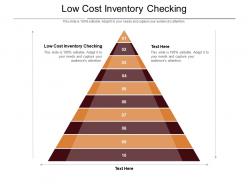 Low cost inventory checking ppt powerpoint presentation layouts display cpb