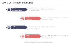 Low Cost Investment Funds In Powerpoint And Google Slides Cpb
