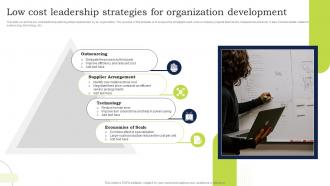 Low Cost Leadership Strategies For Organization Development