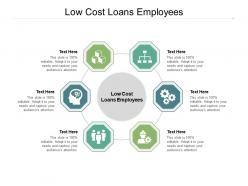 Low cost loans employees ppt powerpoint presentation file layouts cpb