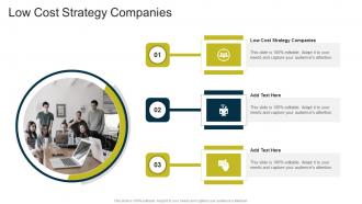 Low Cost Strategy Companies In Powerpoint And Google Slides Cpb