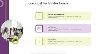 Low Cost Tech Index Funds In Powerpoint And Google Slides Cpb