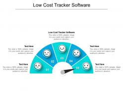 Low cost tracker software ppt powerpoint presentation ideas structure cpb