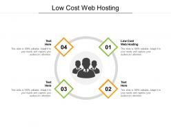 Low cost web hosting ppt powerpoint presentation slides tips cpb