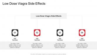 Low Dose Viagra Side Effects In Powerpoint And Google Slides Cpb