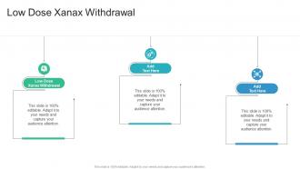 Low Dose Xanax Withdrawal In Powerpoint And Google Slides Cpb