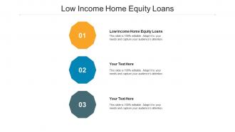 Low income home equity loans ppt powerpoint presentation professional icon cpb