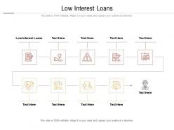 Low interest loans ppt powerpoint presentation layouts pictures cpb