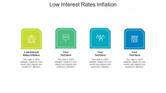Low interest rates inflation ppt powerpoint presentation professional rules cpb