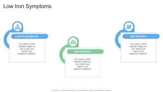 Low Iron Symptoms In Powerpoint And Google Slides Cpb