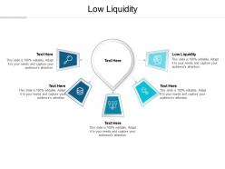 Low liquidity ppt powerpoint presentation outline mockup cpb