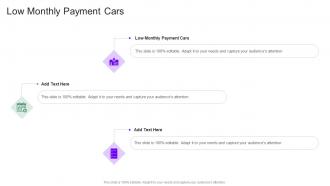 Low Monthly Payment Cars In Powerpoint And Google Slides Cpb