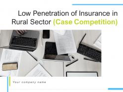 Low penetration of insurance in rural sector case competition complete deck
