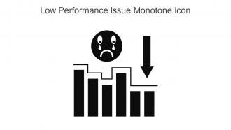 Low Performance Issue Monotone Icon In Powerpoint Pptx Png And Editable Eps Format