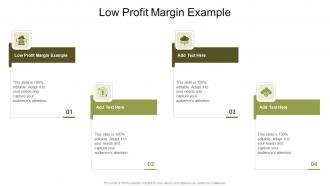 Low Profit Margin Example In Powerpoint And Google Slides Cpb
