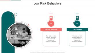 Low Risk Behaviors In Powerpoint And Google Slides Cpb