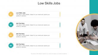 Low Skills Jobs In Powerpoint And Google Slides Cpb