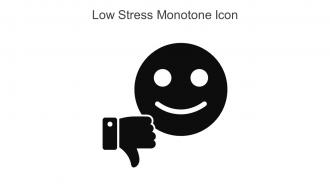 Low Stress Monotone Icon In Powerpoint Pptx Png And Editable Eps Format