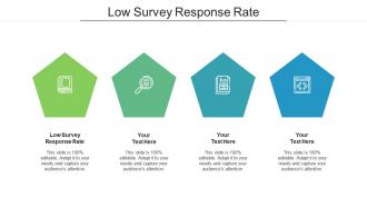 Low survey response rate ppt powerpoint presentation model cpb
