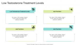 Low Testosterone Treatment Levels In Powerpoint And Google Slides Cpb
