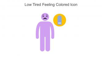 Low Tired Feeling Colored Icon In Powerpoint Pptx Png And Editable Eps Format