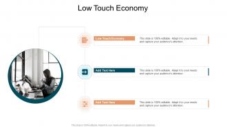 Low Touch Economy In Powerpoint And Google Slides Cpb