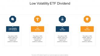 Low Volatility ETF Dividend In Powerpoint And Google Slides Cpb