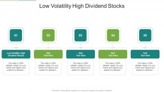 Low Volatility High Dividend Stocks In Powerpoint And Google Slides Cpb