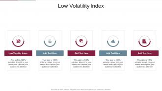 Low Volatility Index In Powerpoint And Google Slides Cpb