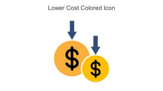 Lower Cost Colored Icon In Powerpoint Pptx Png And Editable Eps Format
