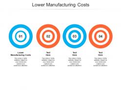 Lower manufacturing costs ppt powerpoint presentation layouts slide portrait cpb
