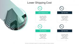 Lower Shipping Cost In Powerpoint And Google Slides Cpb