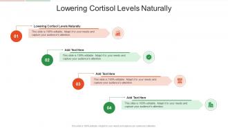 Lowering Cortisol Levels Naturally In Powerpoint And Google Slides Cpb