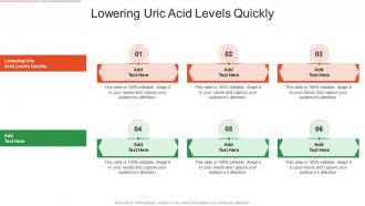 Lowering Uric Acid Levels Quickly In Powerpoint And Google Slides Cpb