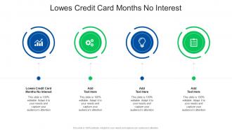 Lowes Credit Card Months No Interest In Powerpoint And Google Slides Cpb