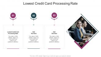 Lowest Credit Card Processing Rate In Powerpoint And Google Slides Cpb