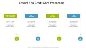 Lowest Fee Credit Card Processing In Powerpoint And Google Slides Cpb