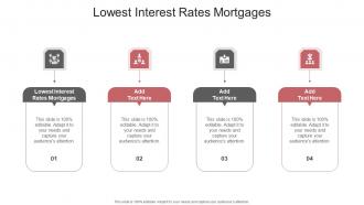 Lowest Interest Rates Mortgages In Powerpoint And Google Slides Cpb