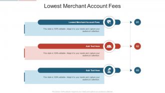 Lowest Merchant Account Fees In Powerpoint And Google Slides Cpb
