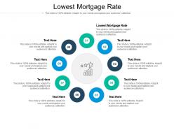 Lowest mortgage rate ppt powerpoint presentation gallery introduction cpb