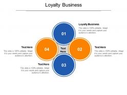Loyalty business ppt powerpoint presentation example 2015 cpb