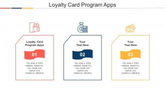 Loyalty Card Program Apps Ppt Powerpoint Presentation Model Skills Cpb