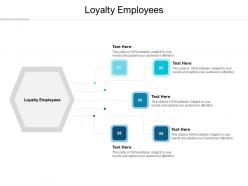 Loyalty employees ppt powerpoint presentation slides deck cpb