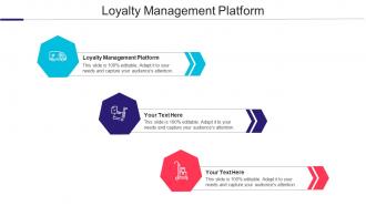 Loyalty Management Platform Ppt Powerpoint Presentation Professional Infographic Template Cpb