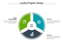 Loyalty program design ppt powerpoint presentation gallery shapes cpb