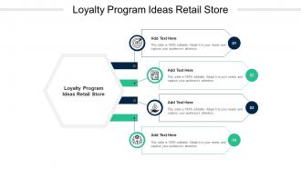 Loyalty Program Ideas Retail Store Ppt Powerpoint Presentation Portfolio Ideas Cpb